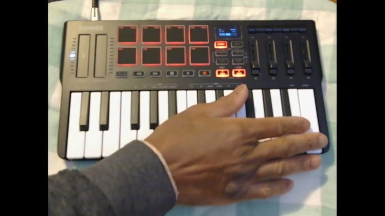 Donner DMK 25 Pro Mini Keyboard Video Review and Demo