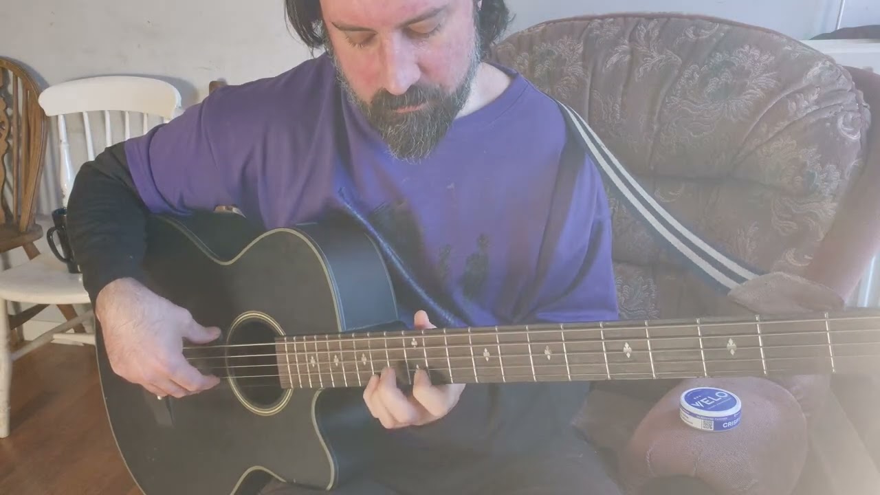Tonewood amp plus gear4music 5 string acoustic with custom adgcf strings=heavenly tones!