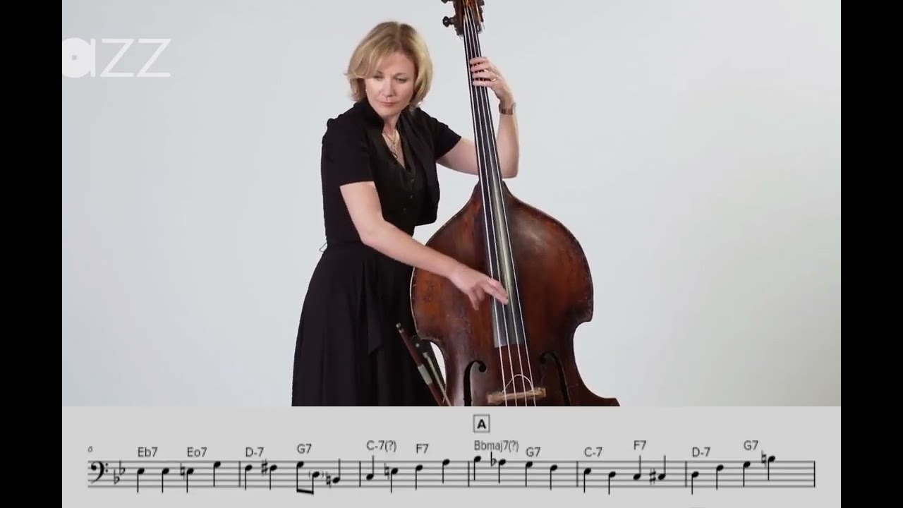 TRANSCRIPTION Nicki Parrott walking bass on some Rhythm Changes