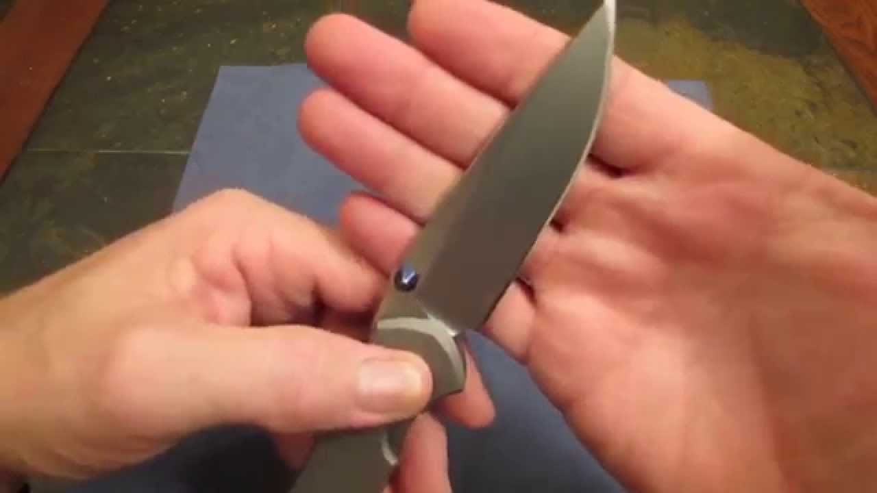 Chris Reeve Sebenza Review:  The World's finest Production Folding Knife... Period