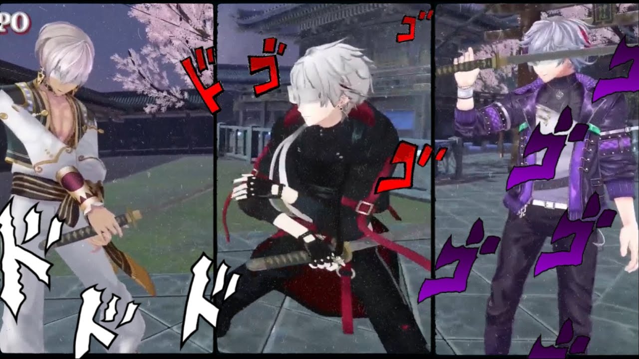 [ENG SUB] The Battle Royale of Blind Samurai/Instinct Slash [Kuzuha/Ibrahim/Fuwa Minato/Nijisanji]