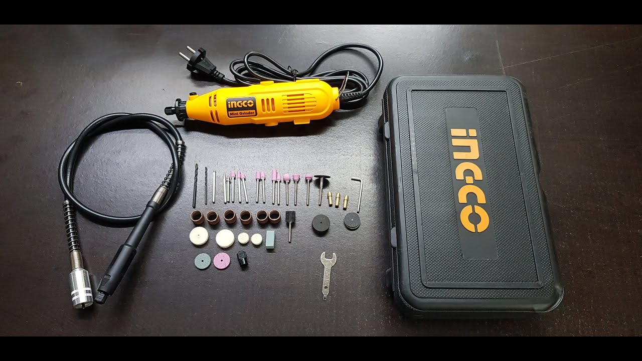 INGCO mini grinder unboxing and full review