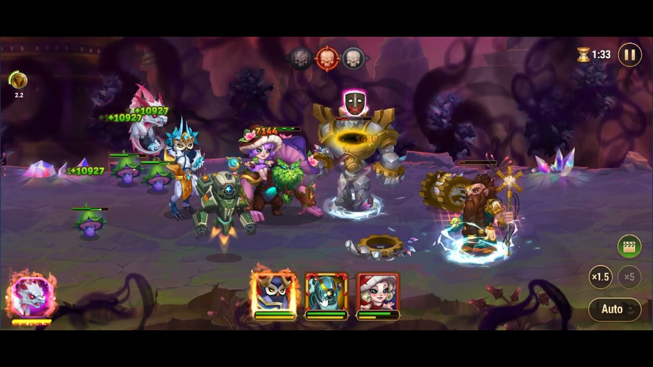 Hero wars- Endless abyss 3 heroes