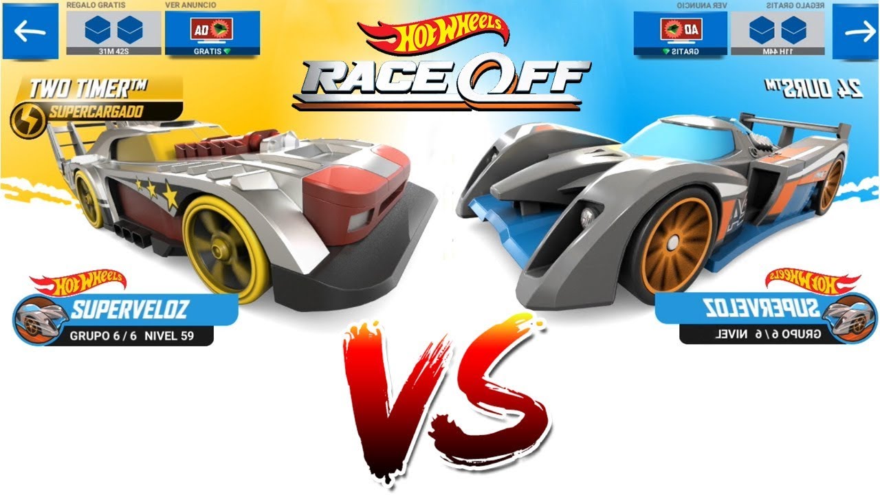 Hot Wheels Race OFF:  Two Timer vs 24 Ours Lelevs: 57-58-59-60