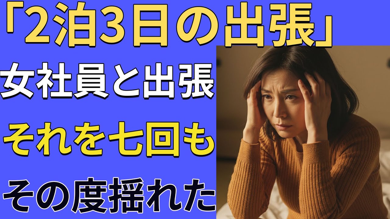 【シニア恋愛】若い女性社員と二人きりで2泊3日の出張に行きました｜黄昏の恋｜黄昏の愛｜感動実話｜中年の恋｜オーディオブック｜ラジオ実話