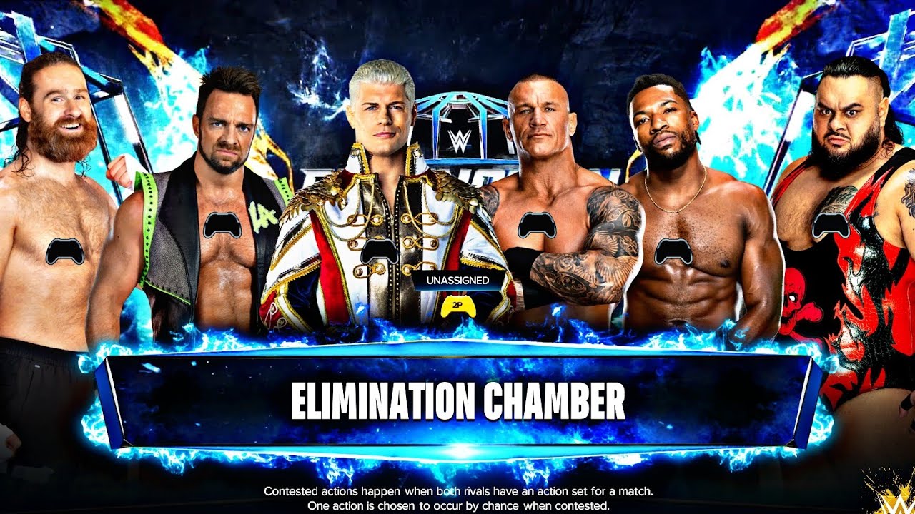 Elimination Chamber Match | Winner Faces World Champion This Saturday | Ultimate Chaos!!