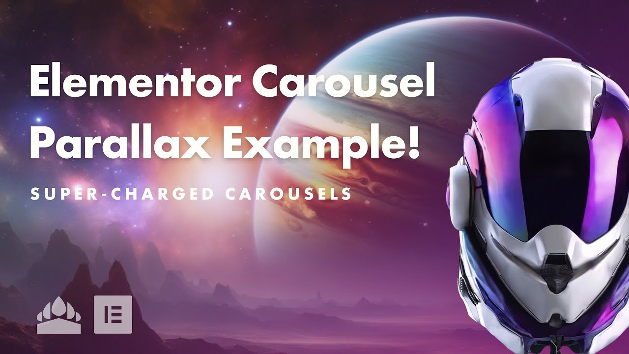 Elementor Parallax Carousel Effect Example