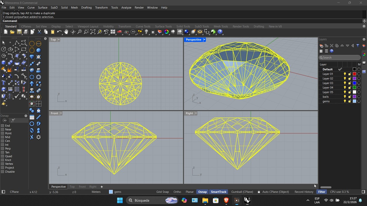 💎 JewelryKit 3.95 Pro For Rhinoceros 8 (2026) 💎