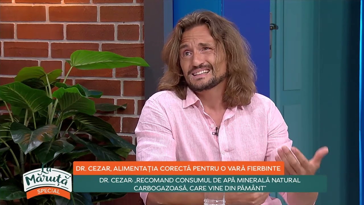 Dr. Cezar, alimentația corectă pentru o vară fierbinte