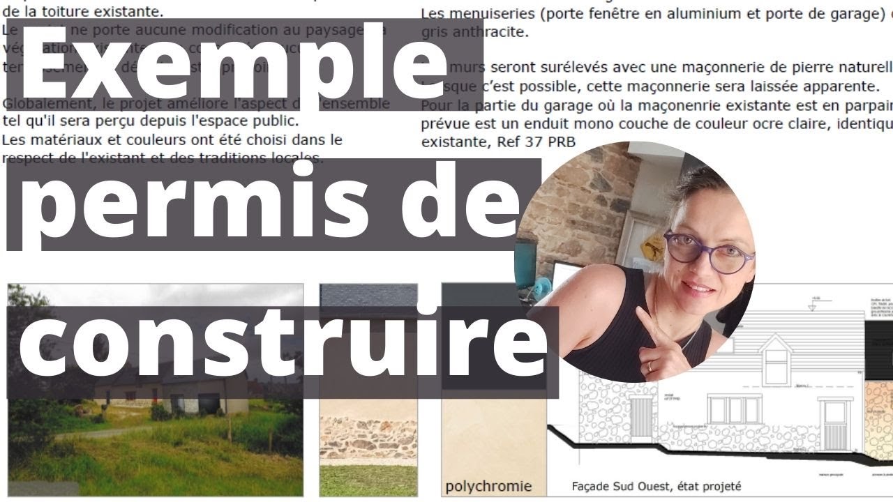 Exemple de permis de construire rénovation [ Etude projet ]