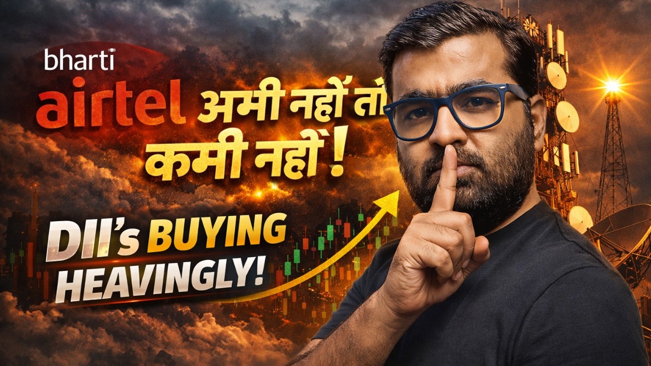 Why Bharti Airtel Is Falling! 😱 Big Trap or Huge Buying Opportunity?