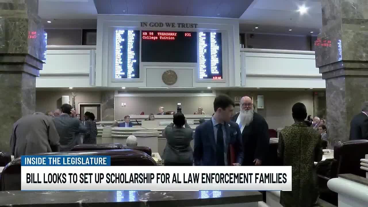 Alabama House passes bill to create scholarships for families of law enforcement