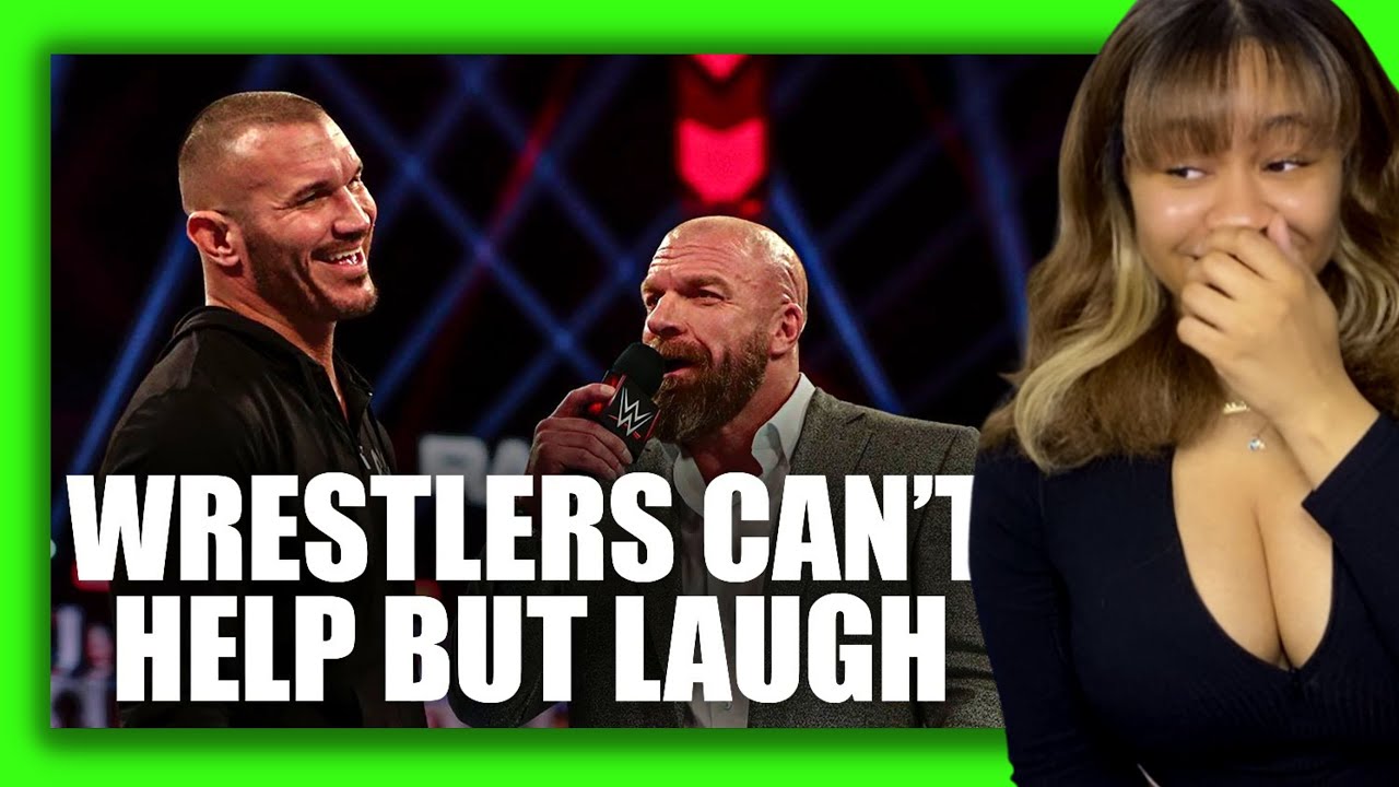 wwe reaction | Top 10 Wrestlers To Hilariously Get Another To Break Character