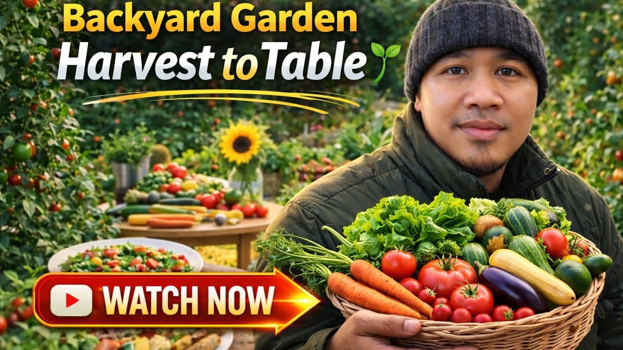 Backyard Garden harvest to table Episode 4 Pinakbet Ingredients Prep: Slicing Vegetables