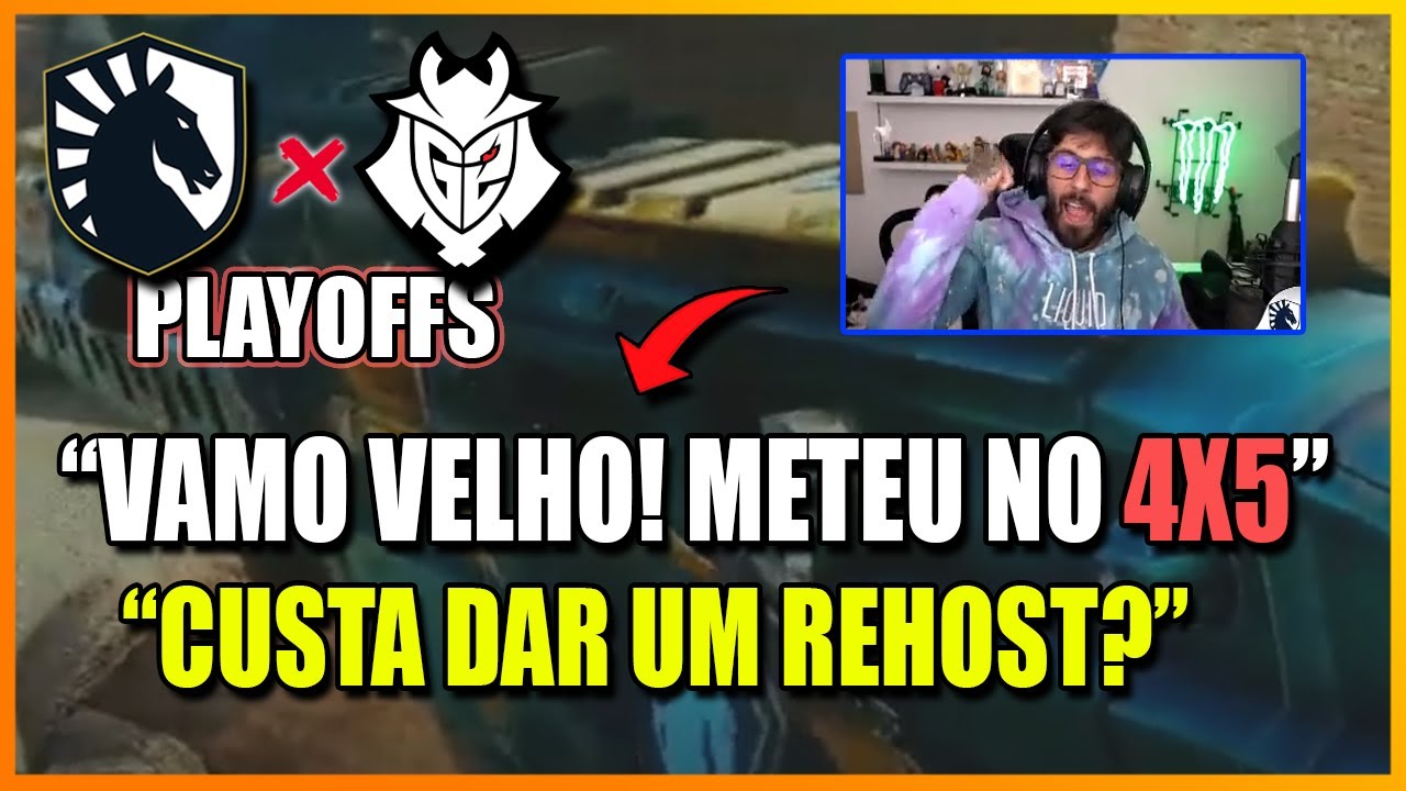 ZIG REAGINDO AO ROUND DA VITÓRIA DA LIQUID COM UM A MENOS - R6 CLIPS