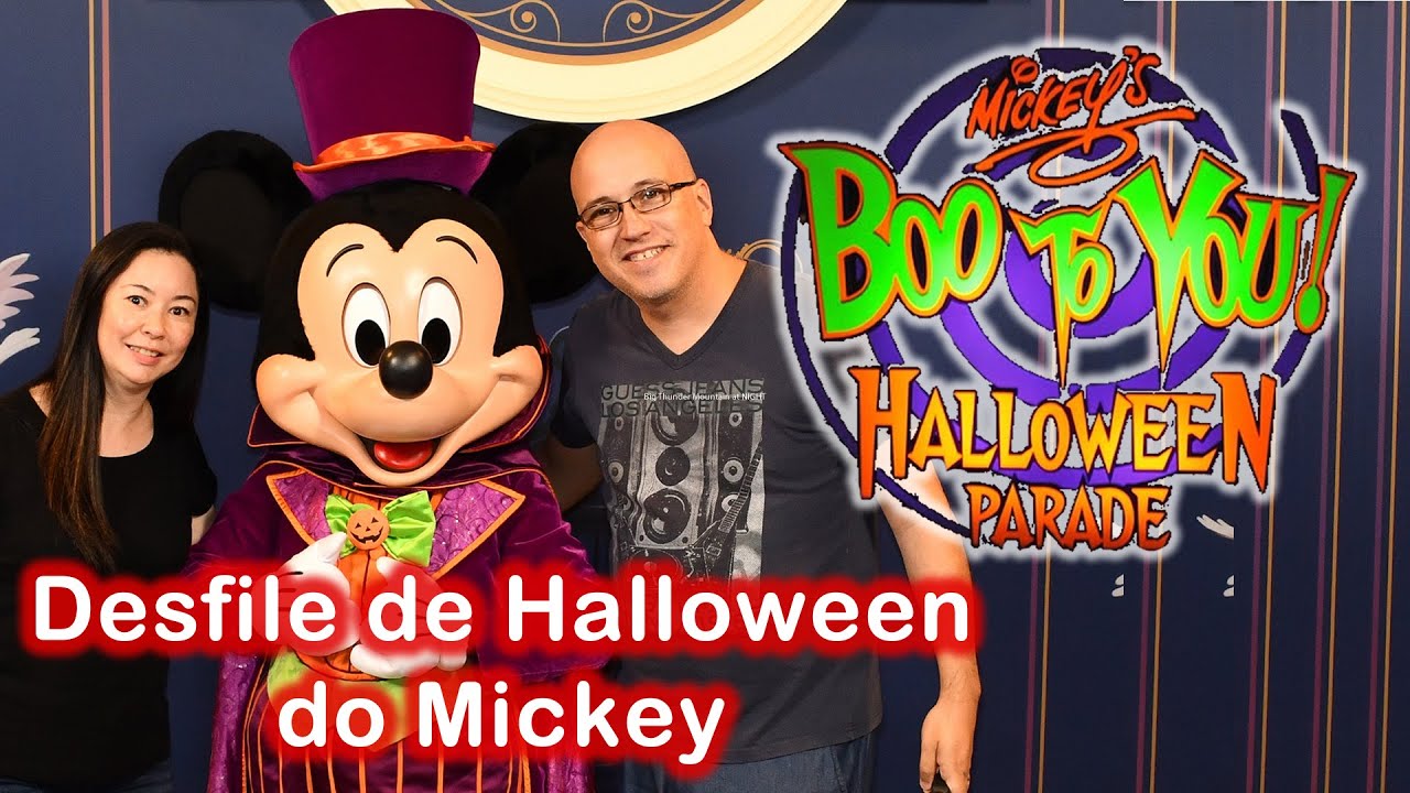 Mickey's Boo to you Parade!!! Halloween Disney - Walt Disney World
