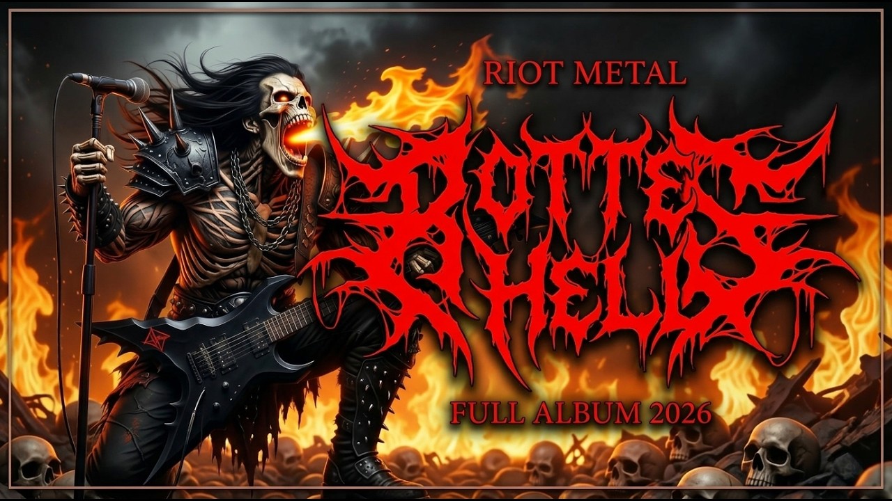 ROTTEN HELL - RIOT METAL ENTERTAINMENT | PURE GUITAR RIFF | 100% DEATH METAL | HARD ROCK