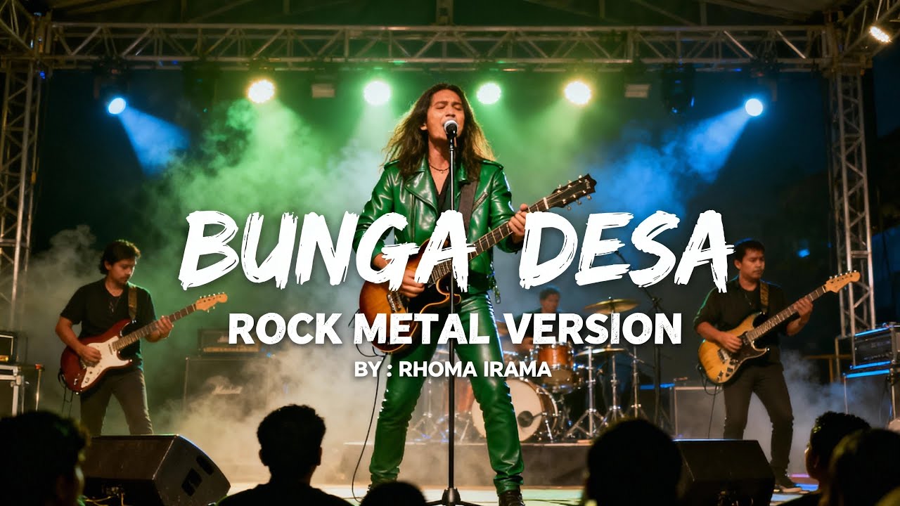 🌹 Bunga Desa Rock Metal Cover | Rhoma Irama Versi Rock Keren dan Gahar