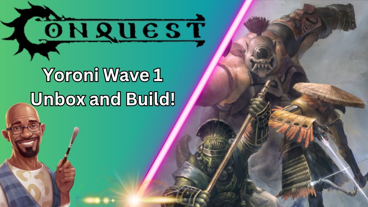 Unboxing the Conquest Yoroni Wave 1 Kits by @Para Bellum Games