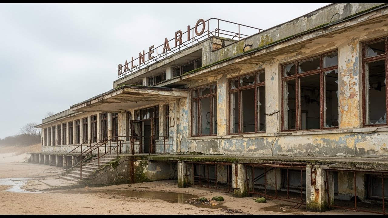 Das verlassene Bad an der Ostsee seit 1971 &ndash; unter dem Sand lagen mit Zement versiegelte S&auml;rge