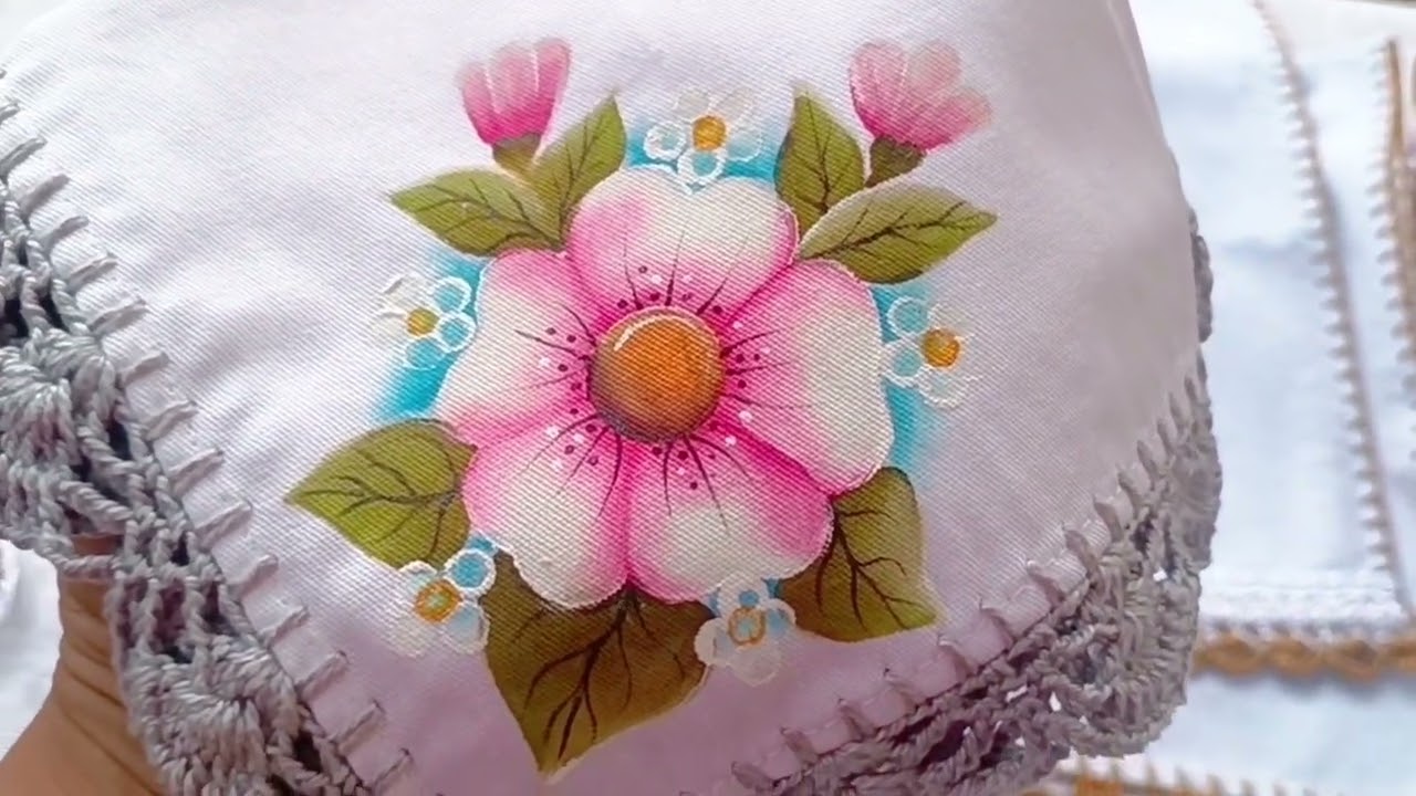 Guardanapos jardim delicado 🌸