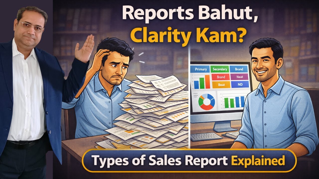 Types of Sales Reports by source in FMCG | Kaun sa Report Kab Use Karein?