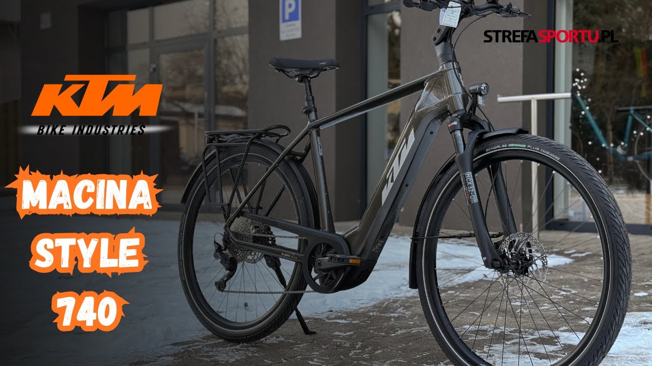 Rower KTM Macina Style 740 machine grey