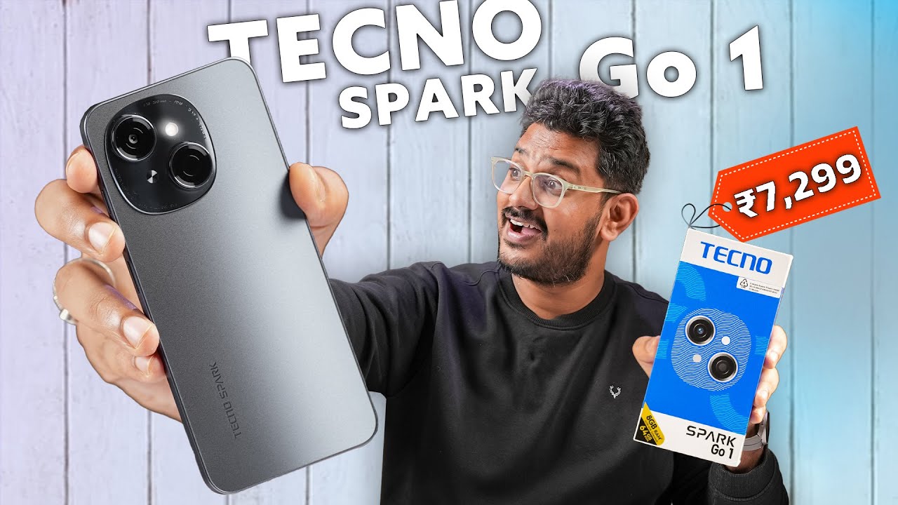 TECNO Spark Go 1 Unboxing in ಕನ್ನಡ⚡Unisoc T615,  5000mAh, IP54, 120Hz, AI Active Noise Cancellation