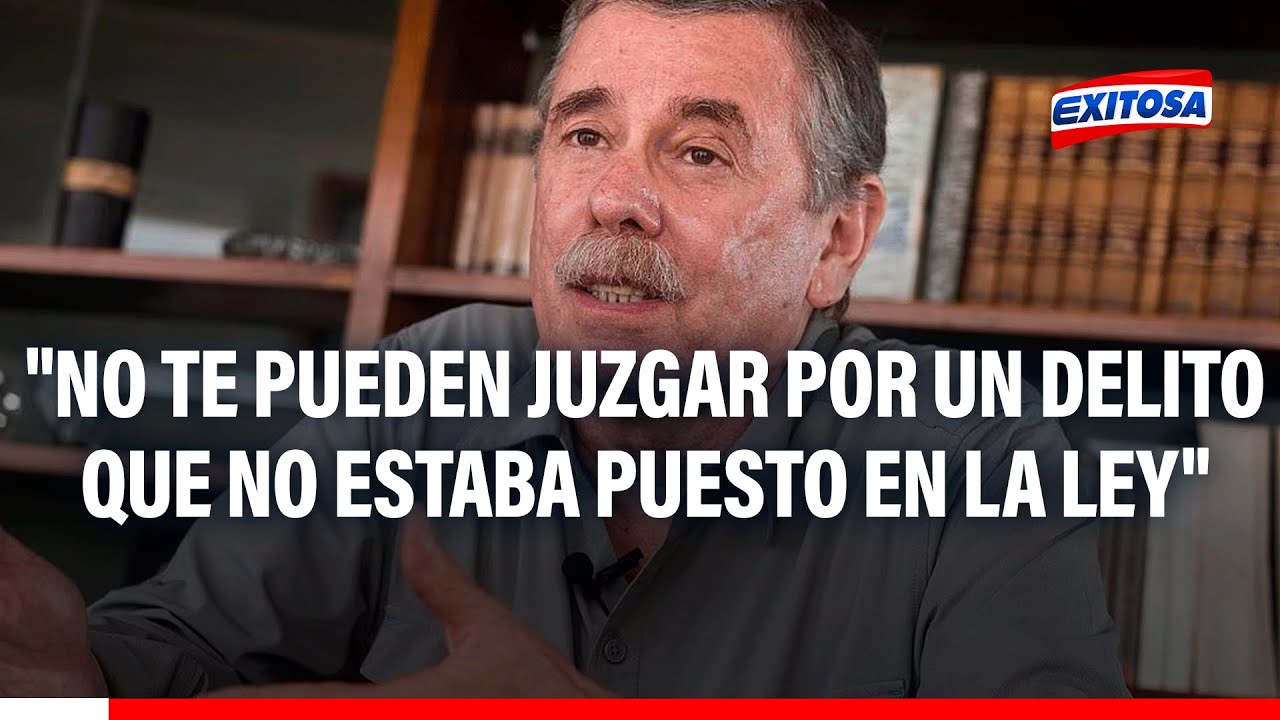 🔴🔵Fernando Rospigliosi defiende prescripción de delitos de lesa humanidad cometidos antes del 2022