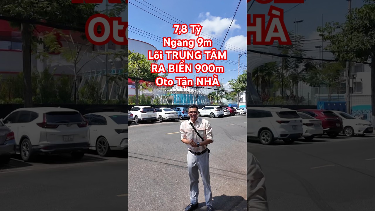 &ldquo;HIẾM&rdquo; 2,5 Tầng NGANG 9m Tắm BIỂN 900m chỉ 7,8 TỶ đường OTO ngay Cung VĂN HO&Aacute; THIẾU NHI  #nhatrang