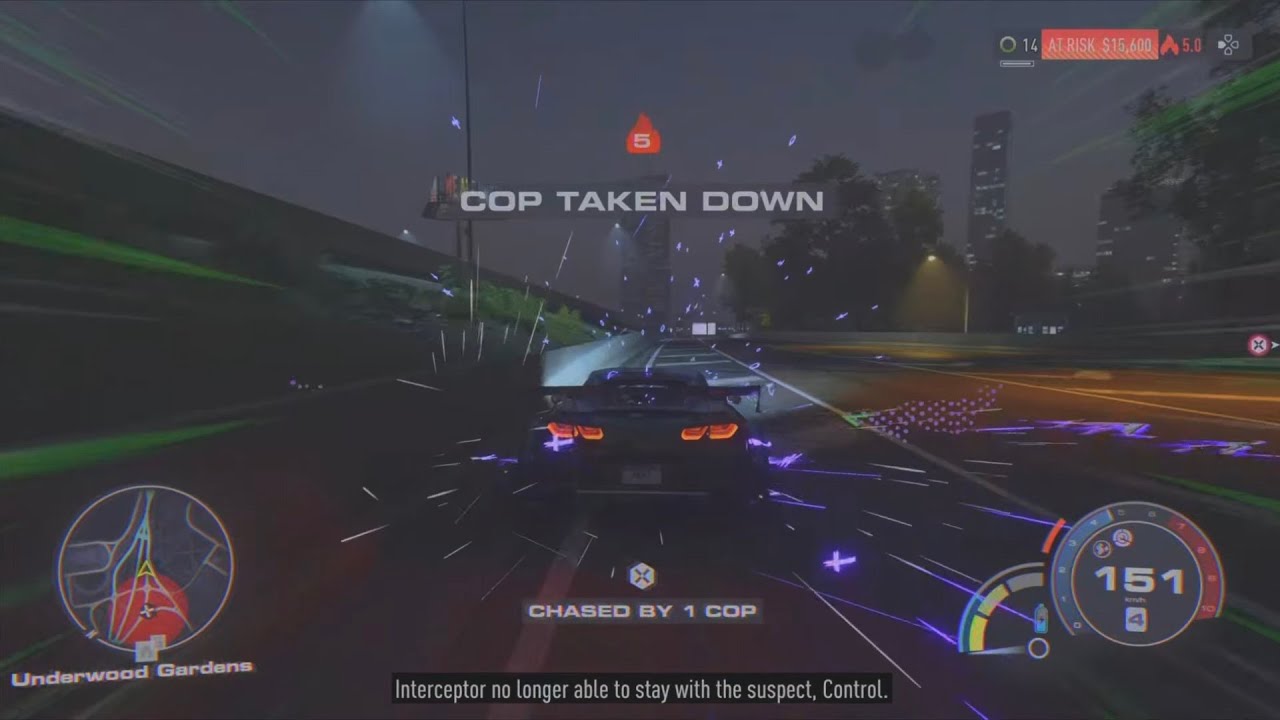 NFS UNBOUND CRAZY CHASE