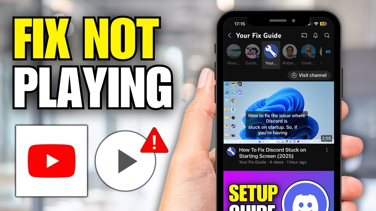 How To Fix Some YouTube Videos Not Playing (Mobile)