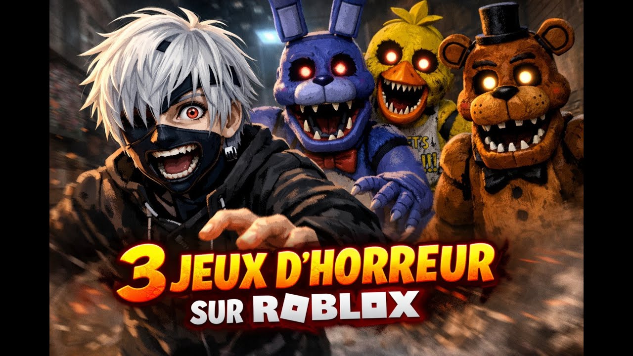 3 jeux d'horreur roblox