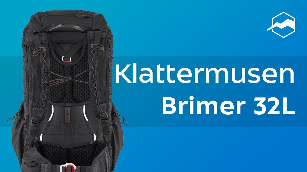 Рюкзак Klattermusen Brimer 32L. Обзор