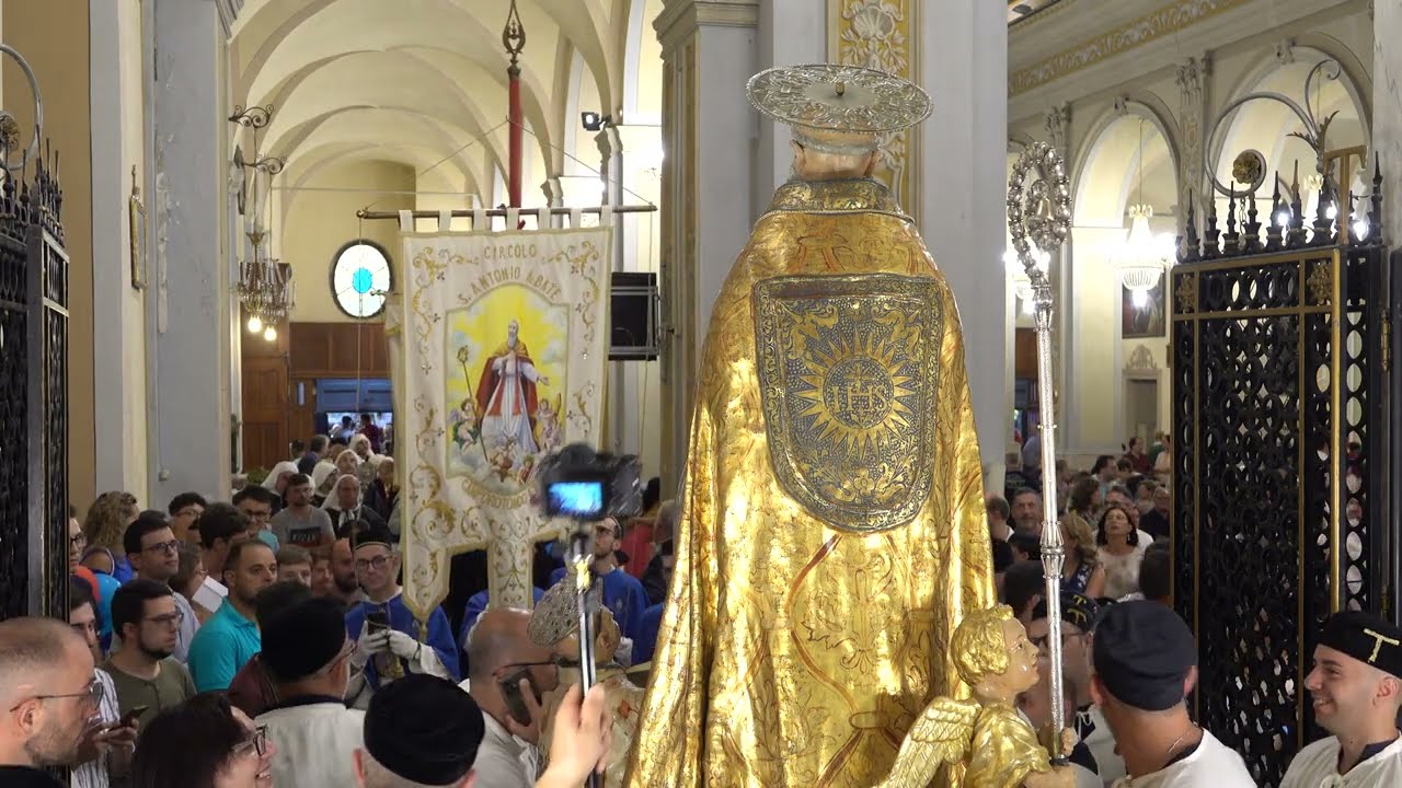 Aci S. Antonio 23 Agosto 2024 Tra Canti e Preghiere Svelata Sant'Antonio Abate e Fuochi ETNA PYRO 4K
