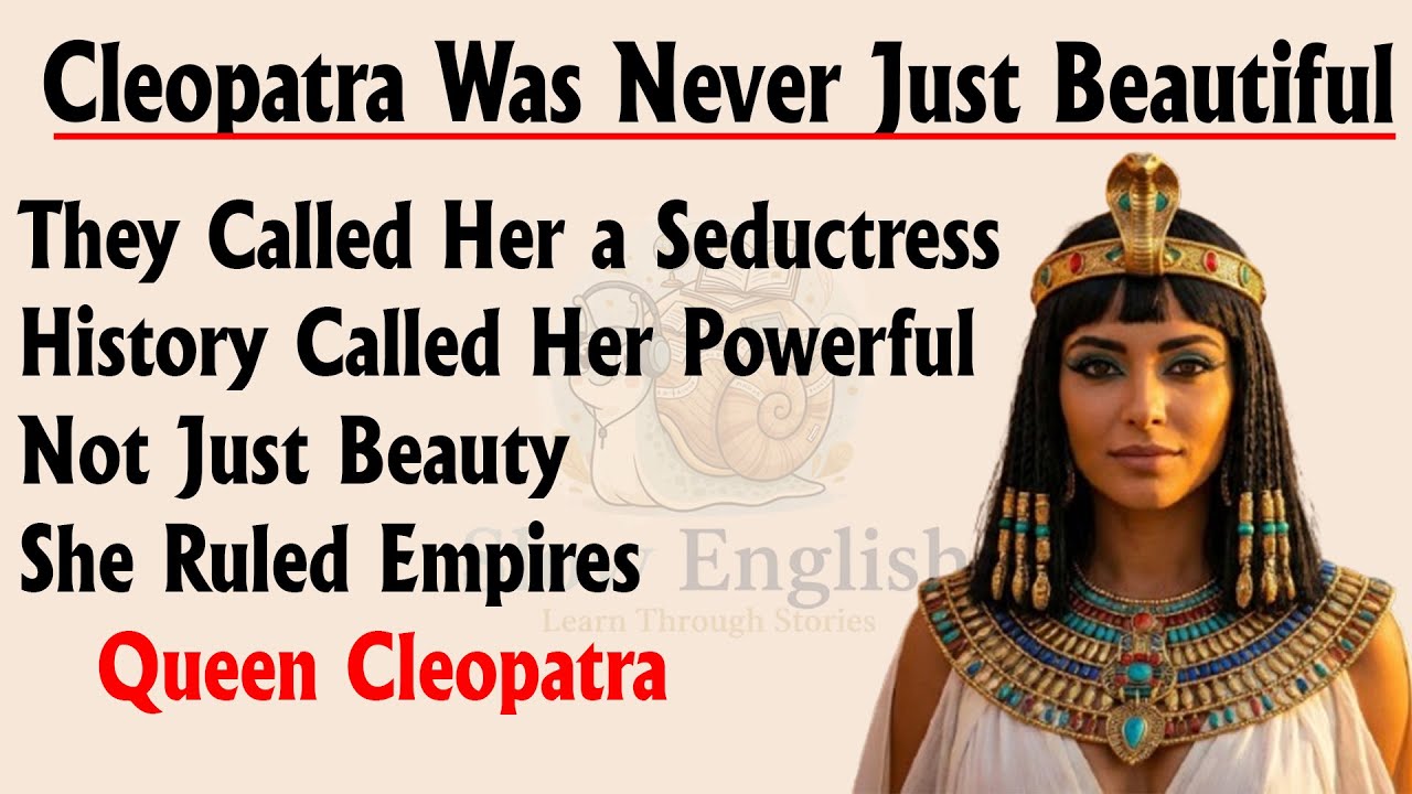 Cleopatra’s True Story || Learn English Through Story Level 2 || Graded Reader