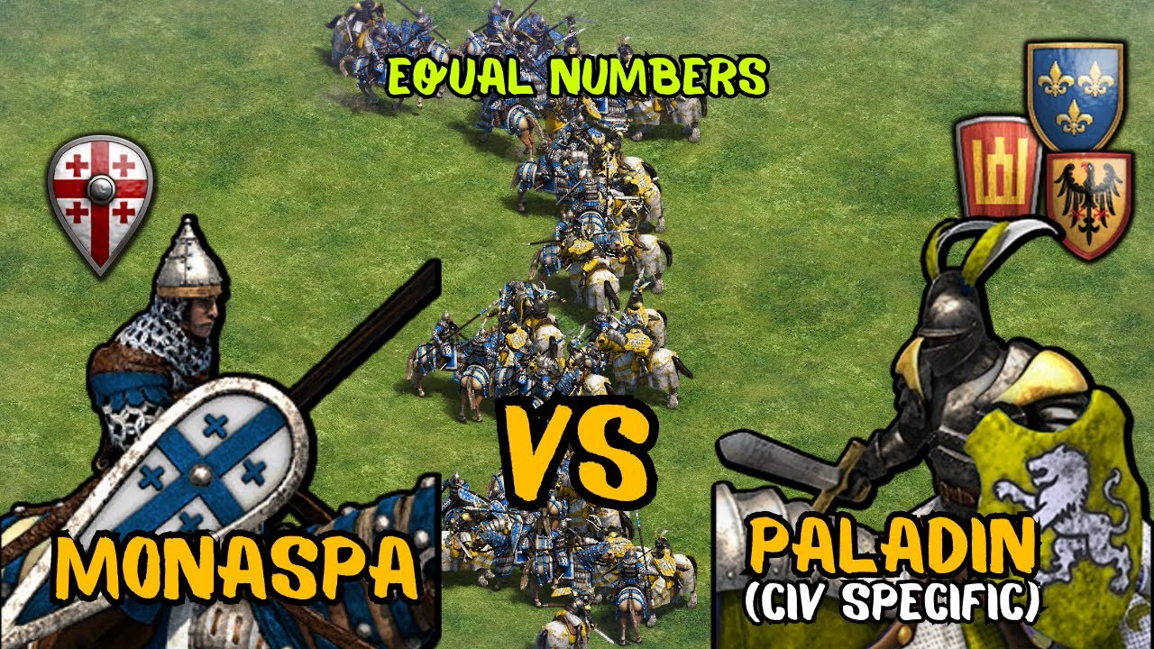 Elite Monaspa ⚔️ Paladin (Civ Specific) | AoE II: DE