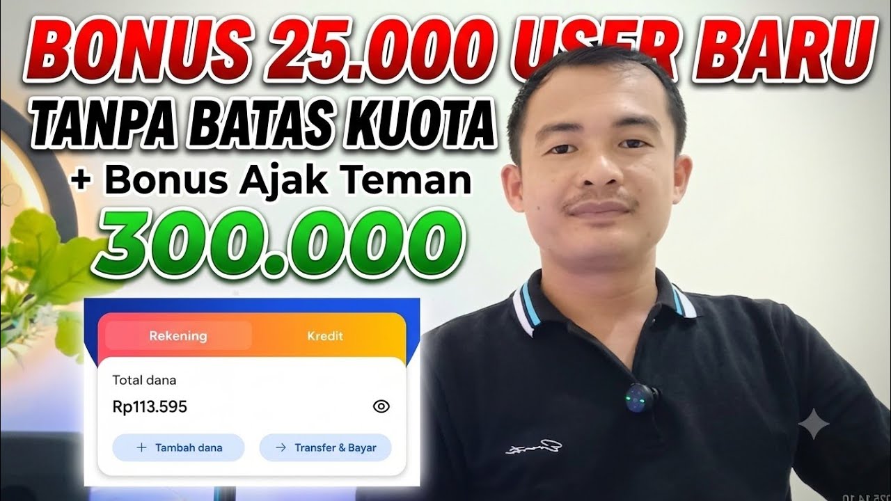BONUS 25RB APLIKASI PENGHASIL UANG 2026, APK PENGHASIL UANG TERBARU, EVENT BANK saqu, BANK saqu