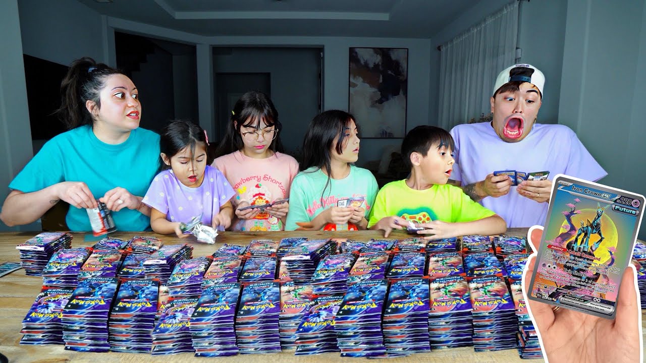 Opening 500 packs of POKEMON TEMPORAL FORCES! 😱