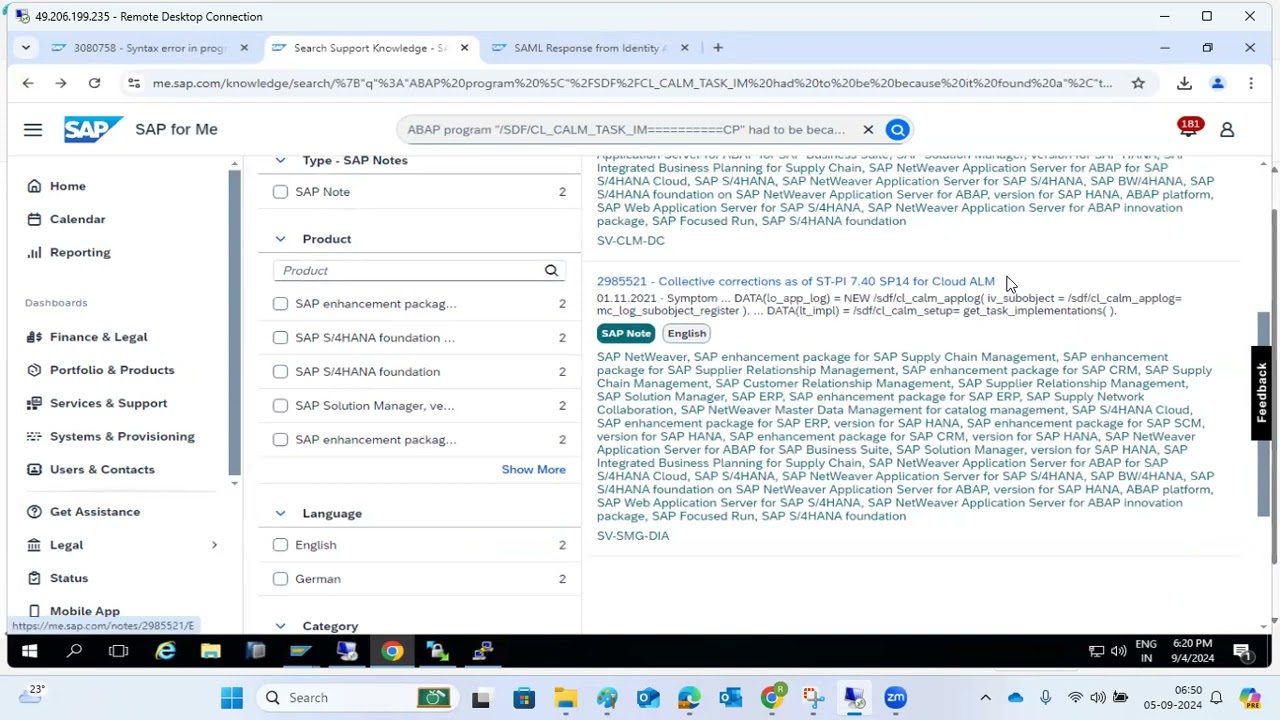 @sapbasishana SAP NOTE IMPLEMENTATION USING SNOTE