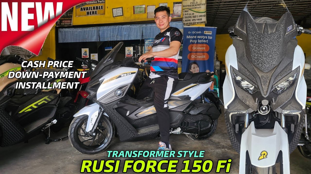 Rusi Force 150 Fi Maxi Scooter Style
