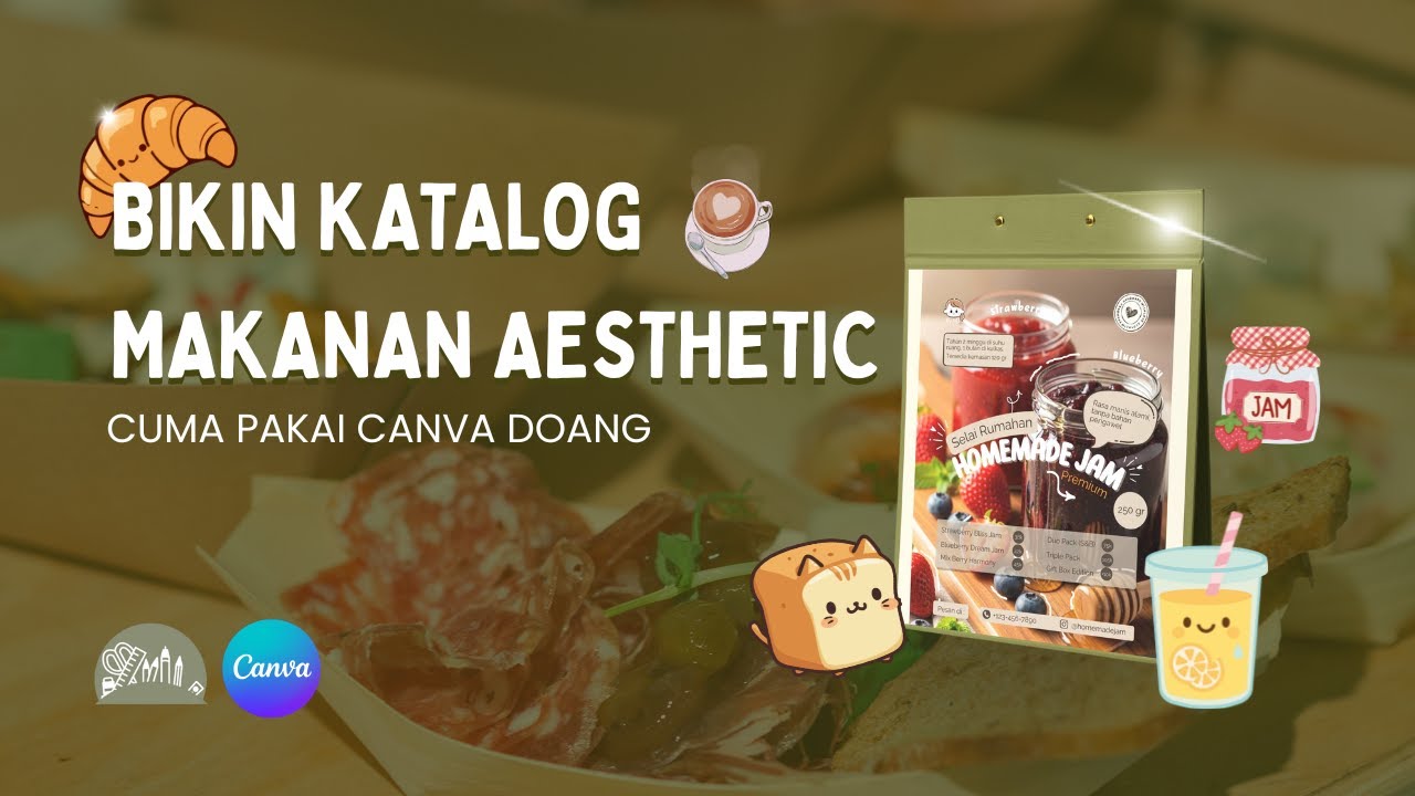 Cara Bikin Katalog Produk Makanan di Canva (Cocok untuk UMKM & Online Shop !)