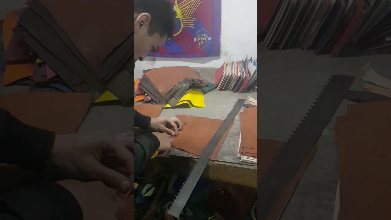 Traditional Moroccan Leather Making - Fes Morocco