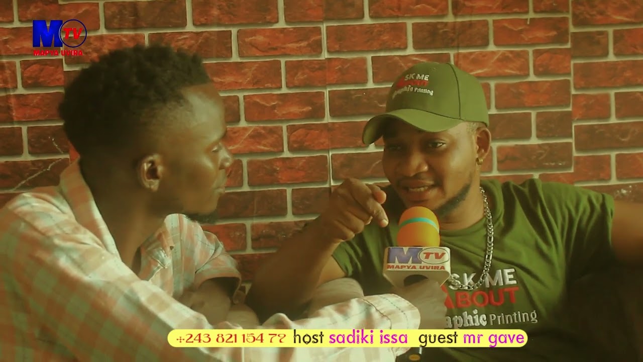 EXCLUSIVE INTERVIEW @MrGave atowa Siri kuusu Mziki wa uvira , piya kinacho endelea ye na BELAMI..