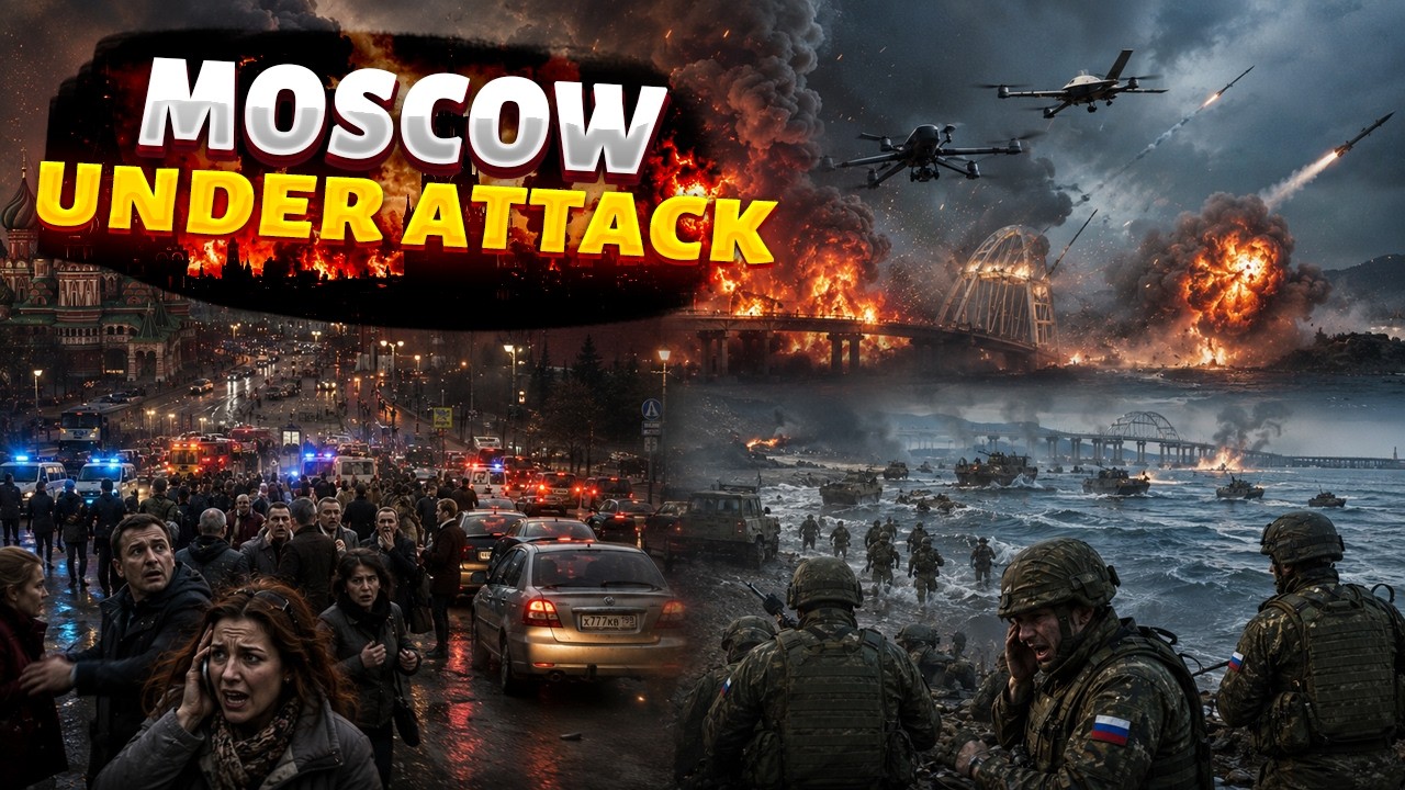 МОСКВА И КРЫМ В ХАОСЕ после МАССОВЫХ ВЗРЫВОВ И УДАРОВ