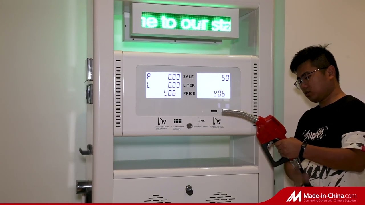 Tokheim Type Pump Two Products Fuel Pump Machine for Gas Station, Fuel Dispenser, Fuel Dispenser for