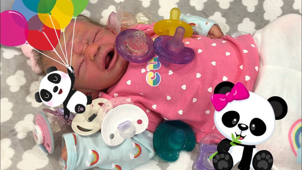 Silicone Preemie Baby Doll - Can She Use Pacifiers And Bottles?