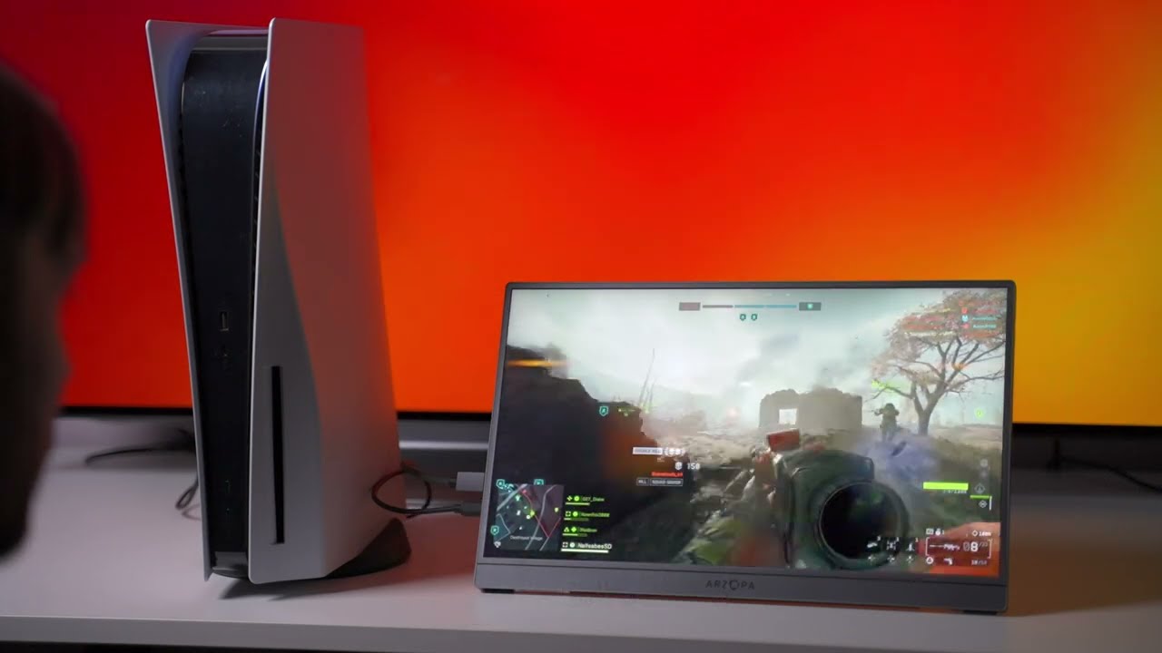Как подключить PS5 к портативному монитору (быстрая и простая настройка)