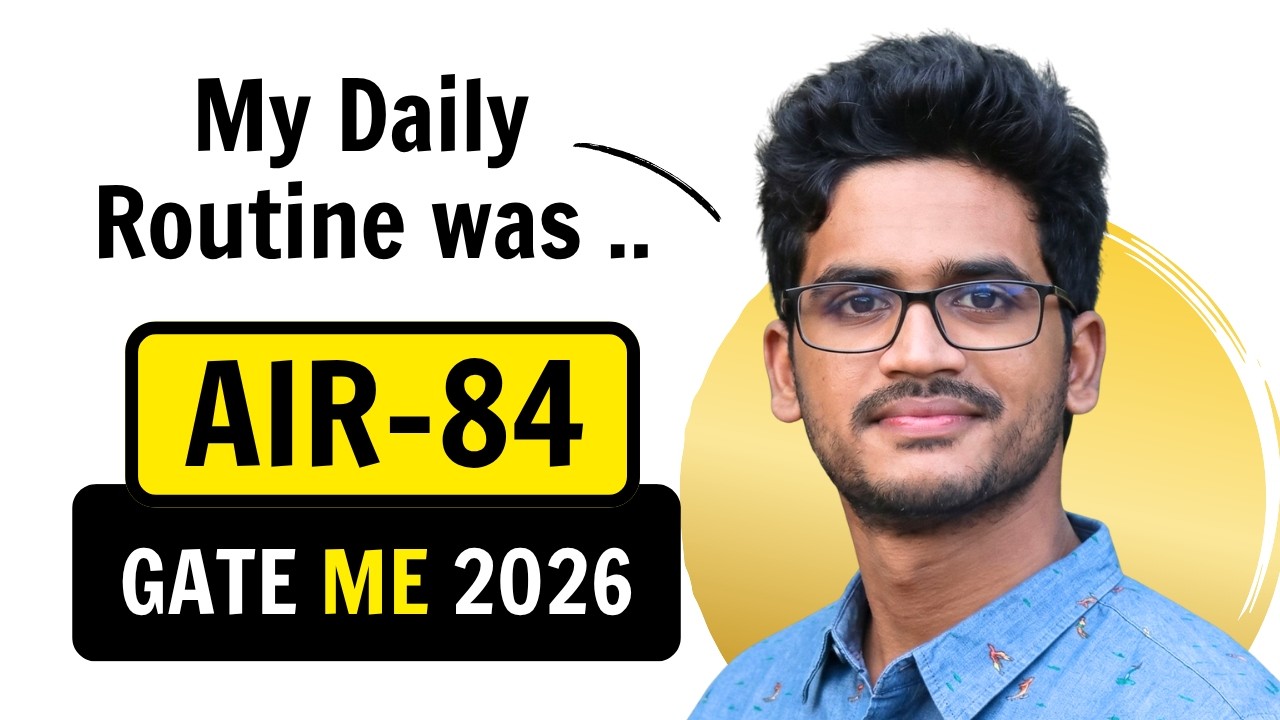 GATE 2026 Mechanical Topper shares Useful Strategy & Tips | Exergic Full Video Course Student