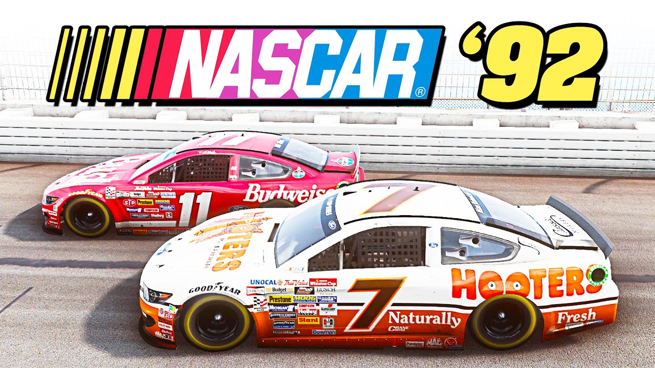 Exploring the 1992 Mod in NASCAR Heat 5!